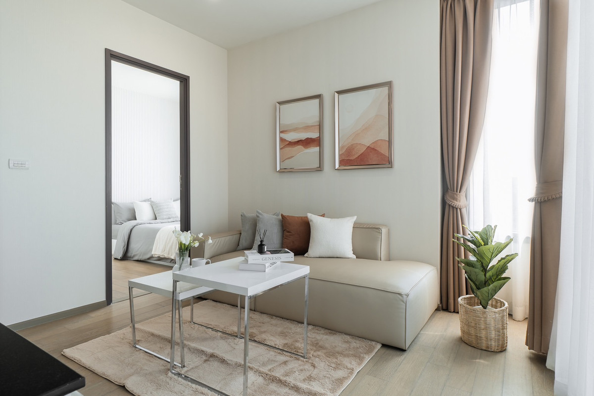 For RentCondoRatchathewi,Phayathai : For rent: Pyne by Sansiri, best price! 2 bedrooms, 2 bathrooms, 68 sq m, only 49k, next to BTS Ratchathewi, ready to move in.