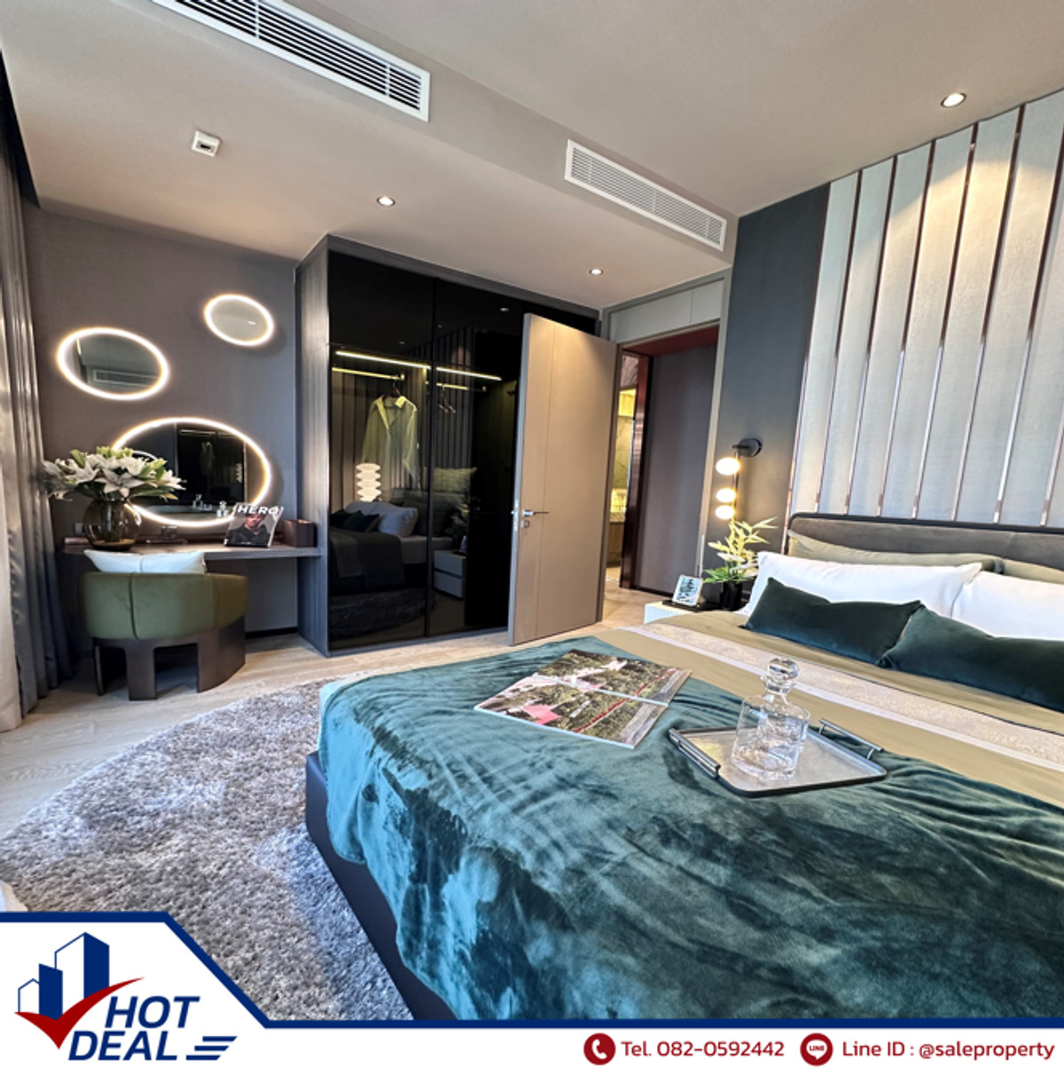 For SaleCondoSukhumvit, Asoke, Thonglor : 🔥Hot deal🔥 Project price. Register to receive an additional discount of 9.9 million baht.***