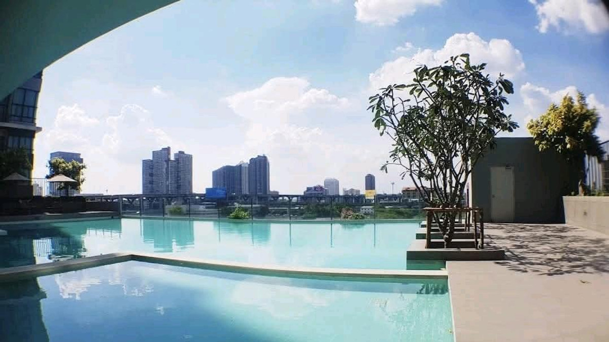 For RentCondoOnnut, Udomsuk : 🚩For Rent : The Sky sukhumvit / Available April 16,26 / 35 Sqm. / Fully Furnished