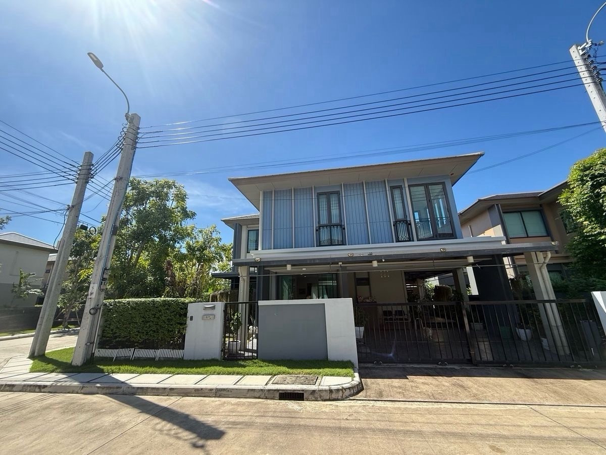 ขายบ้านพระราม 2 บางขุนเทียน : ขายบ้านเดี่ยว หมู่บ้านบุราสิริ พระราม2 ขายพร้อมผู้เช่า