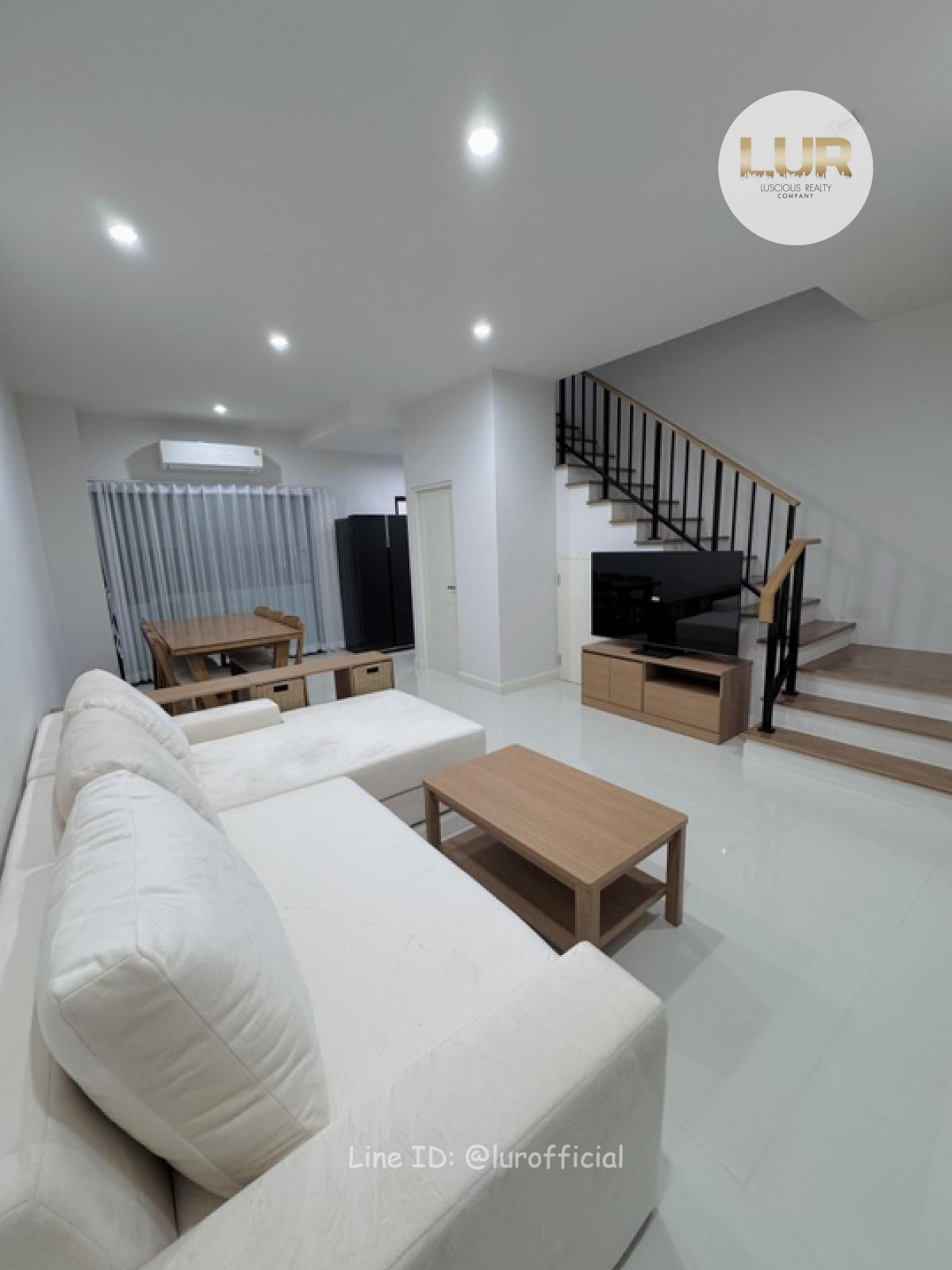 For RentTownhomeMin Buri, Romklao : Townhome for rent Baan Klang Muang Rama9-Krungthep Kritha