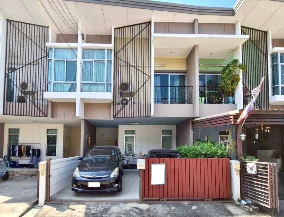 ขายทาวน์โฮมปทุมธานี รังสิต ธรรมศาสตร์ : ขายทาวน์โฮมพร้อมผู้เช่า! ฮาบิทาวน์ โฟลด์ ติวานนท์-แจ้งวัฒนะ (Habitown Fold Tiwanon - Chaengwattana)