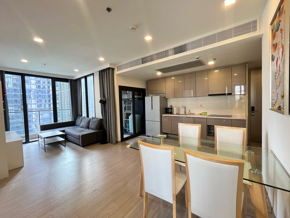 ให้เช่าคอนโดพระราม 9 เพชรบุรีตัดใหม่ RCA : ให้เช่า 2 นอน One9Five Asoke Rama9 ชั้น 20 พร้อมเข้าอยู่ 