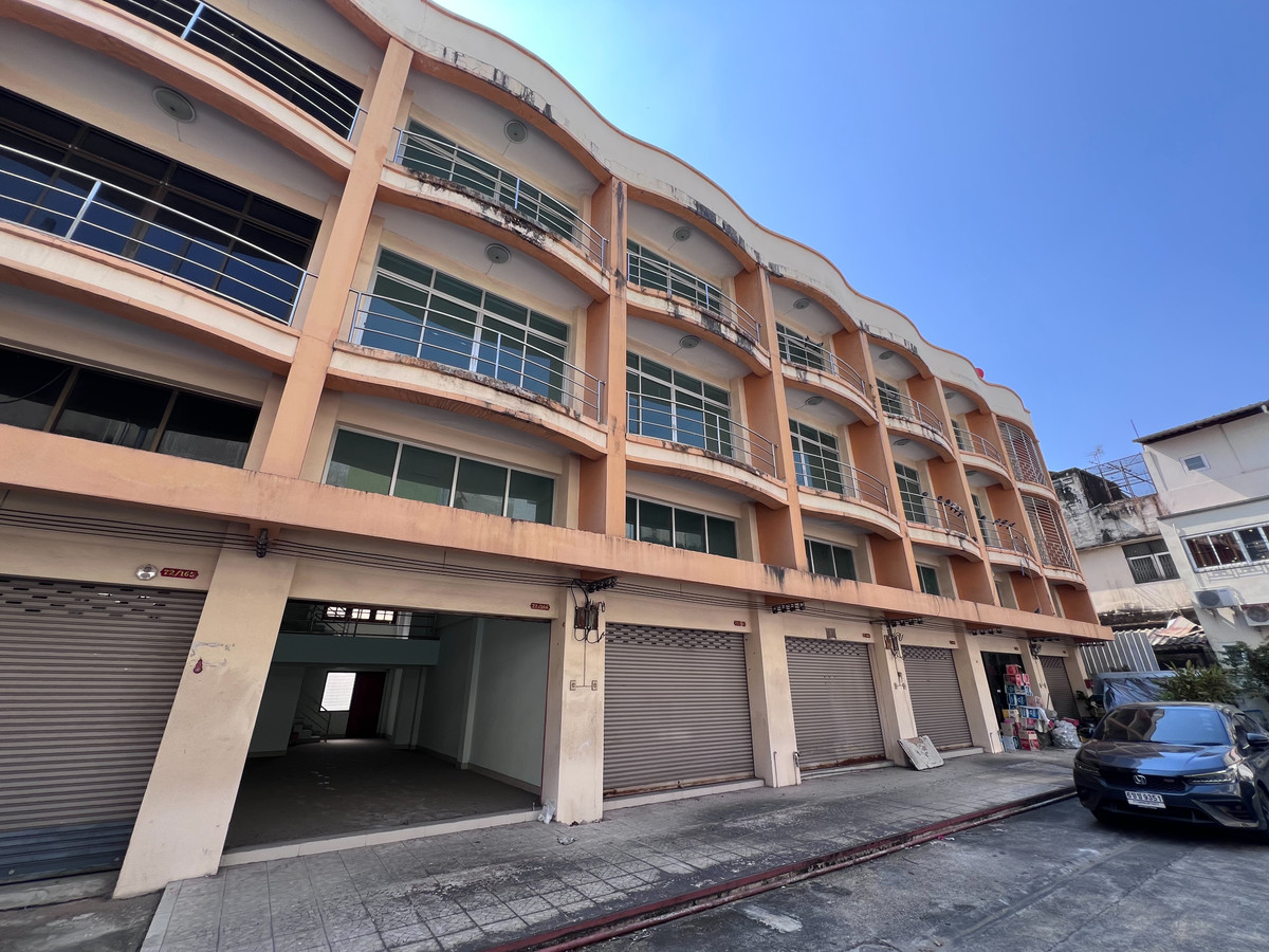 ขายอาคารพาณิชย์บางแค เพชรเกษม : 92548 - ขายตึกแถว 3 ชั้น 2 คูหา @ตลาดการค้าหนองแขม 81/1