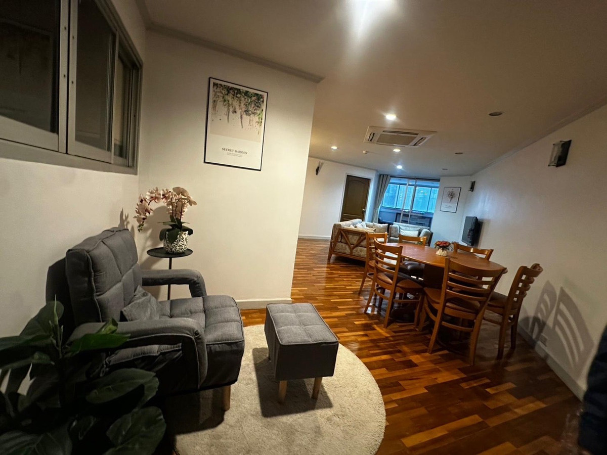 For RentCondoSukhumvit, Asoke, Thonglor : 💎RARE FIND! 3BR For Rent at Taiping Tower Ekkamai 
For rent: Taiping Tower, 3 bedrooms + separate maids room.