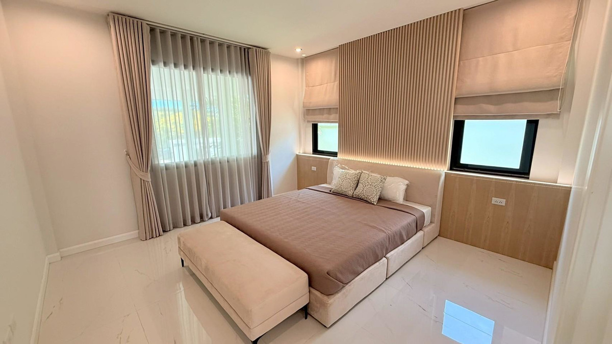 For SaleHousePattaya, Bangsaen, Chonburi : Detached House Nibbana Shade / 4 Bedrooms (FOR SALE) AM100