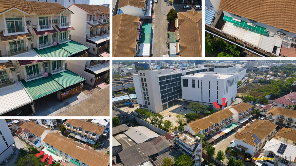 For SaleTownhomeRama3 (Riverside),Satupadit : 3-Story Townhome, 2 Units, Ready to Move In, City Center, Arunphat Village, Rama 3 (Gant-344)