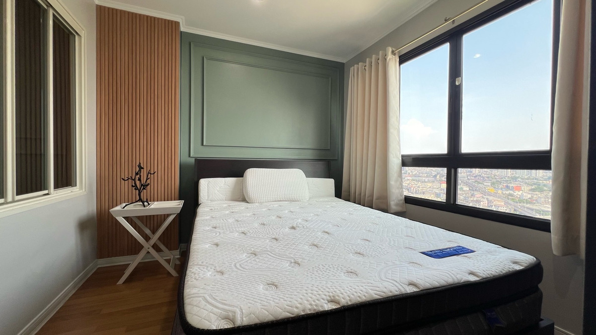 ให้เช่าคอนโดท่าพระ ตลาดพลู วุฒากาศ : Ready to move @ Lumpini Ratchada-Thapra | 35 sqm. 