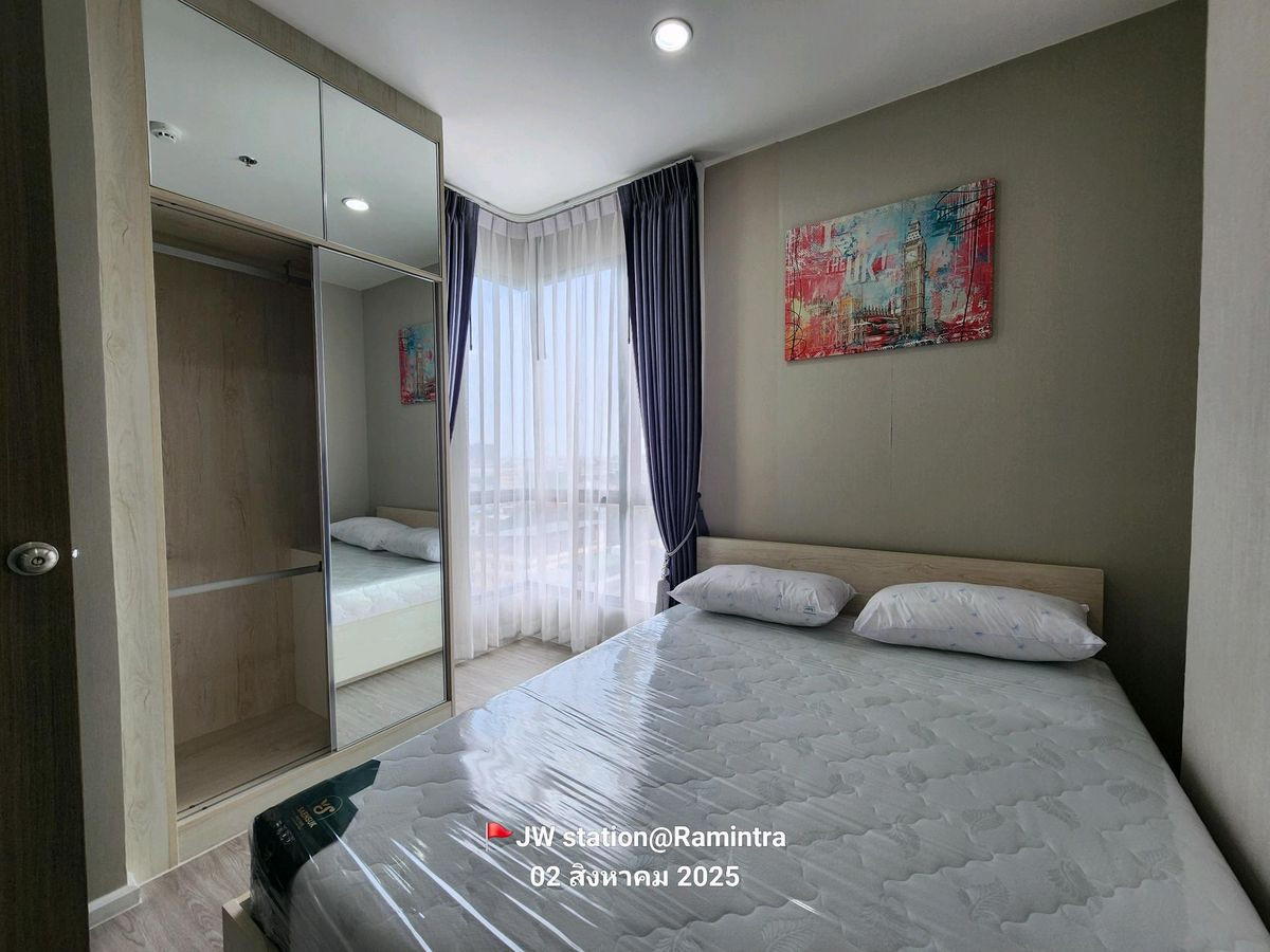 ให้เช่าคอนโดนวมินทร์ รามอินทรา : ปล่อยเช่าคอนโด เจดับบลิว สเตชั่น แอท รามอินทรา