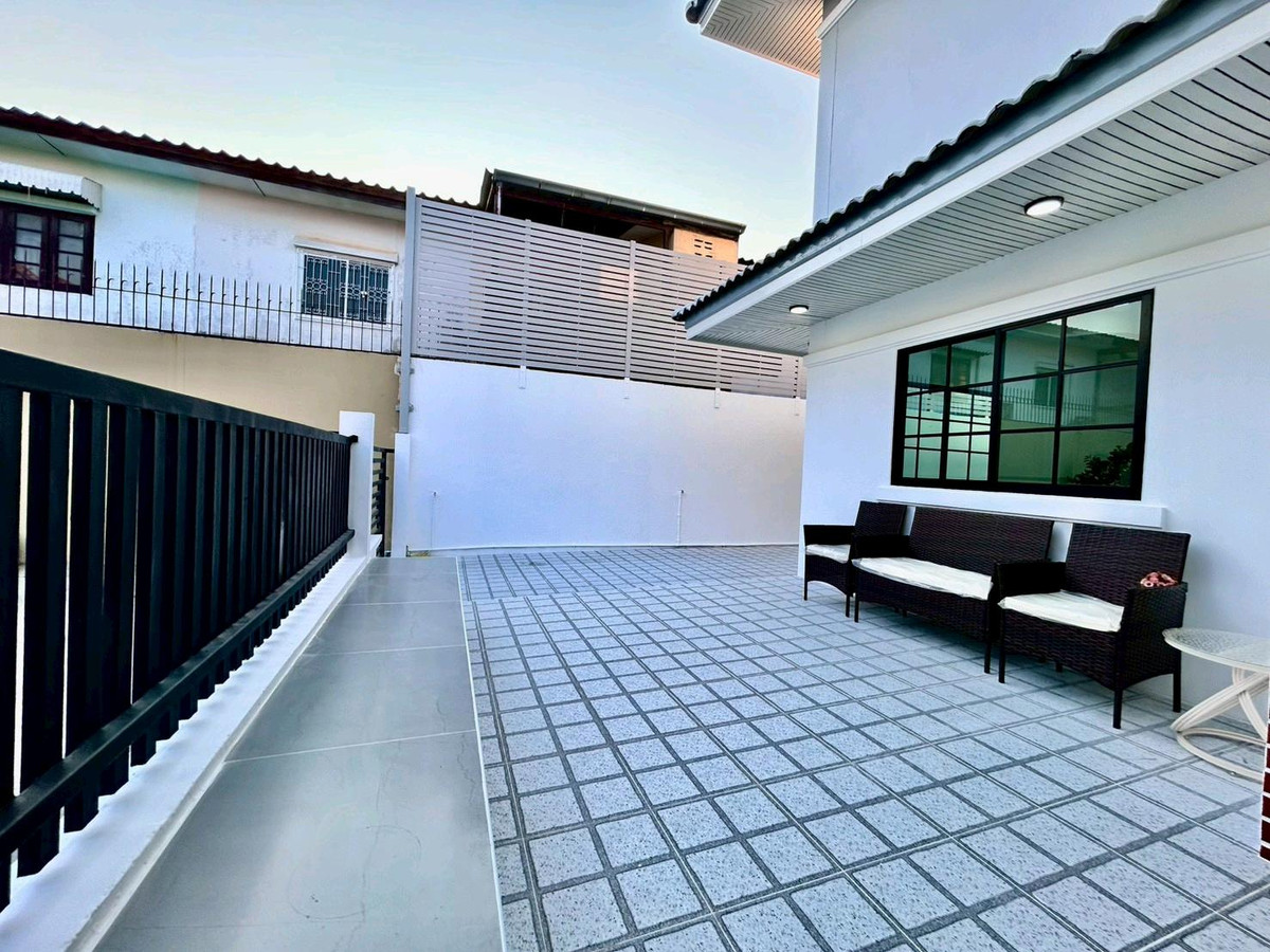 For SaleHouseNawamin, Ramindra : 2-storey detached house, beautifully decorated, ready to move in, location next to the road along Khlong Song. 
Price only 4,990,000 baht