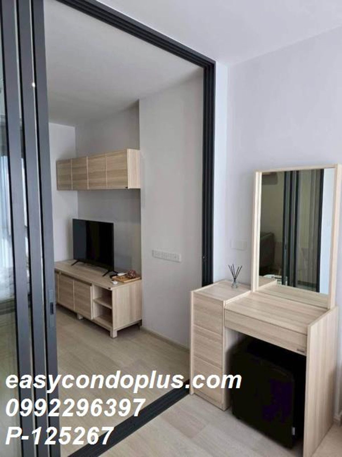 For RentCondoAri,Anusaowaree : P-125267 City View! Aspire Vibha-Victory 1 Bed Fully Furnished near BTS Victory Monument Station! 19,000 THB Line Id: @easycondoplus 099-229-6397