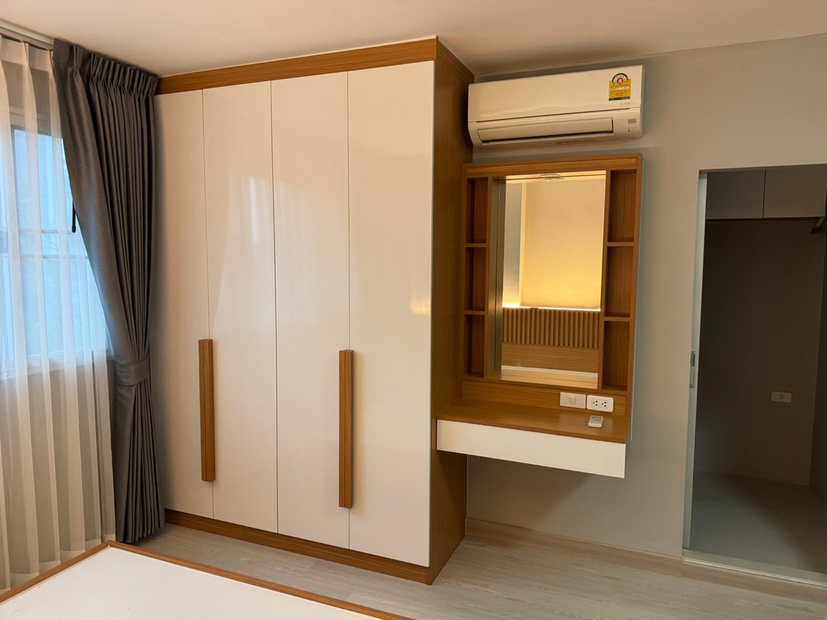 For SaleCondoLadkrabang, Suwannaphum Airport : K-6836 🔥🔥 Beautiful room, built-in furniture, decorated, ready to move in!! D condo Suvarnabhumi, near Suvarnabhumi Airport.