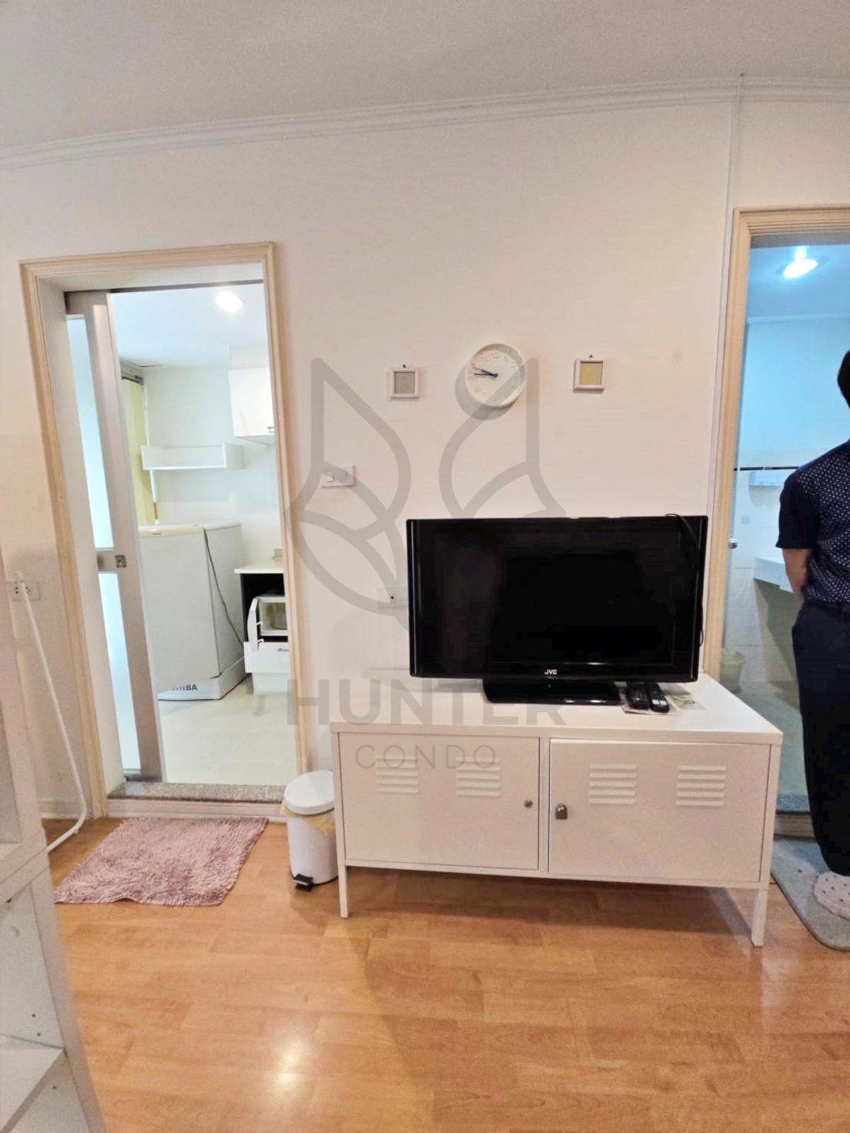 For RentCondoRatchadapisek, Huaikwang, Suttisan : 🦊HunterCondo🦊 Lumpini Ville Cultural Center🟡🟣near MRT Huai Khwang 1.5 km.