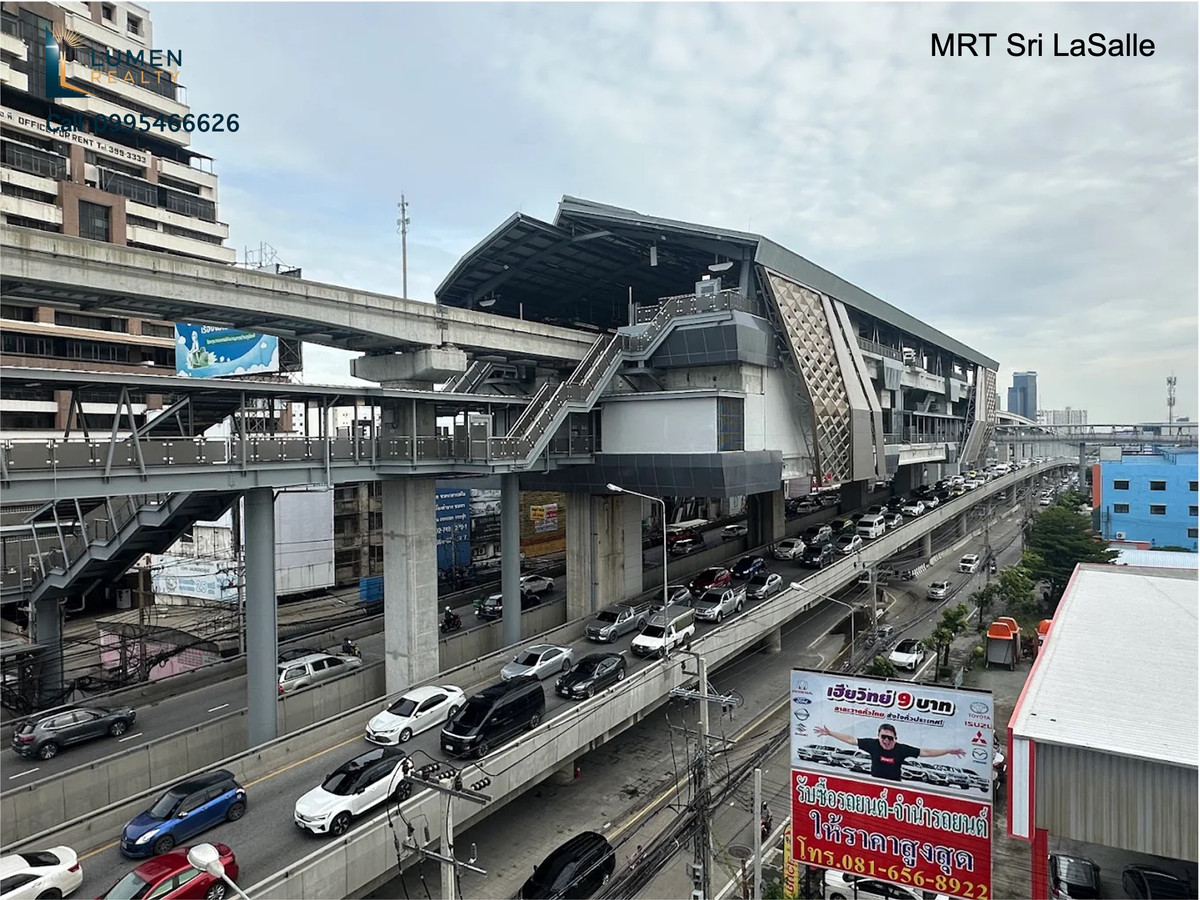 For SaleLandBangna, Bearing, Lasalle : 💎 Strategic Development Opportunity: 2-Rai Prime Land in LaSalle (Sukhumvit 105) 💎