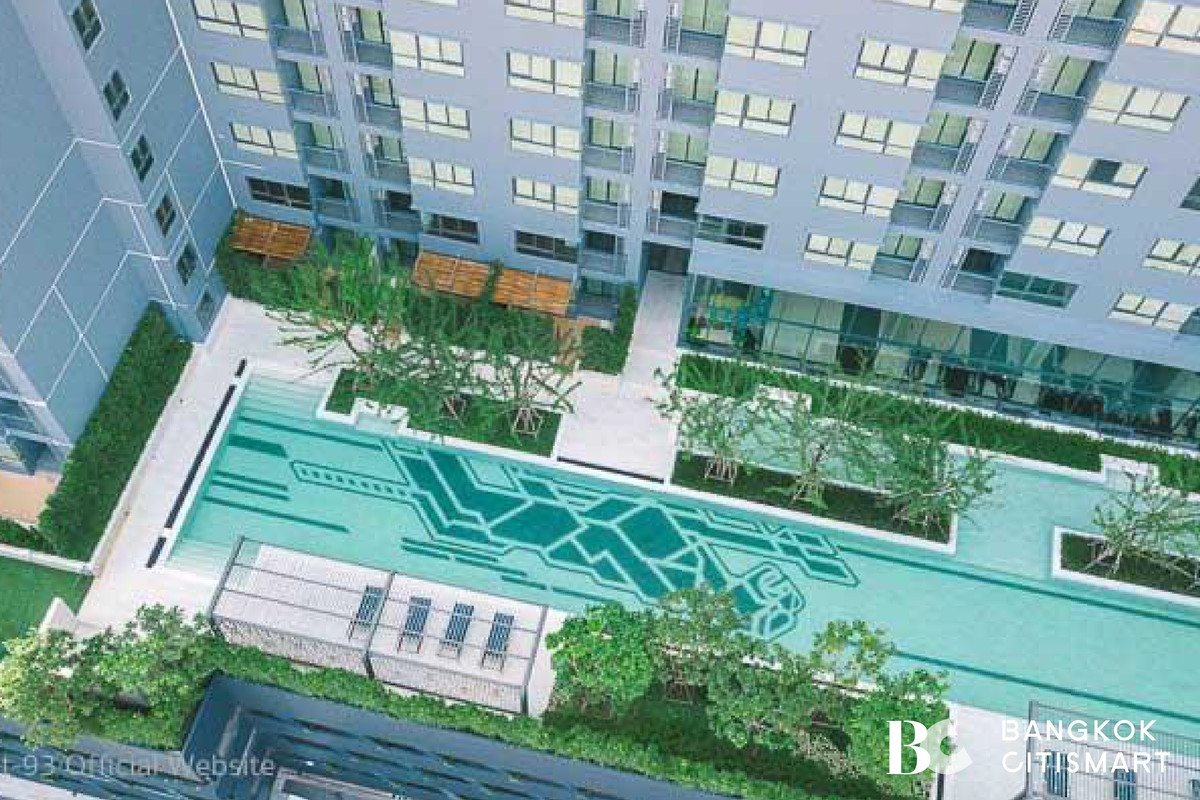 ให้เช่าคอนโดอ่อนนุช อุดมสุข : 🔥 พร้อมเข้าอยู่ Ideo Sukhumvit 93 (1 ห้องนอน 32 sq.m.) ห้องทิศใต้ แปลนห้องแบ่งเป็นสัดส่วน สนใจ : 095-370-1451 (Kate)