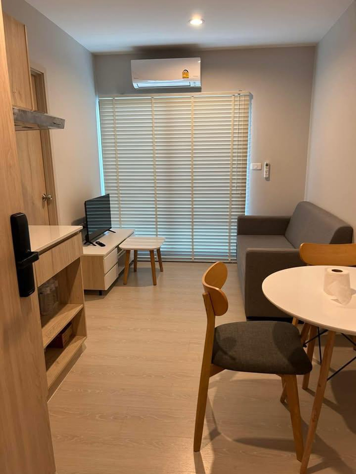 ให้เช่าคอนโดพัฒนาการ ศรีนครินทร์ : ถูกสุดในโครงการ ‼️ ให้เช่า 🔥 Nue Noble Srinakarin-lasalle  ห้องสวย ห้องใหญ่ ทำเลดี เฟอร์ครบ+มีเครื่องซักผ้า📍 พร้อมให้เข้าอยู่  ( ตอบแชทและรับสายไวมาก )