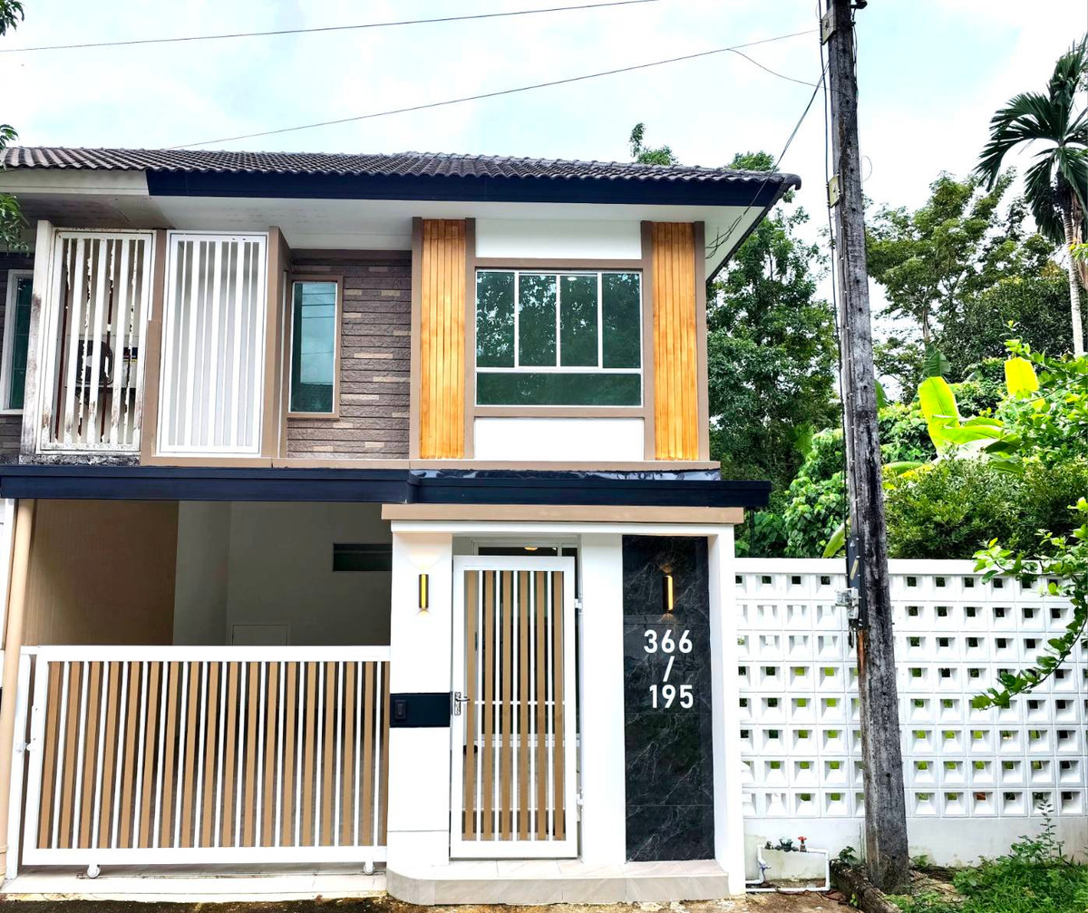 ขายทาวน์โฮมภูเก็ต : ทาวน์เฮ้าส์ แปลงมุม เงินเหลือ หลายแสน หมู่บ้านพฤกษาวิลล์ถลาง 58 โมเดิร์น ยูเอส  บ่อกรวด ภูเก็ต