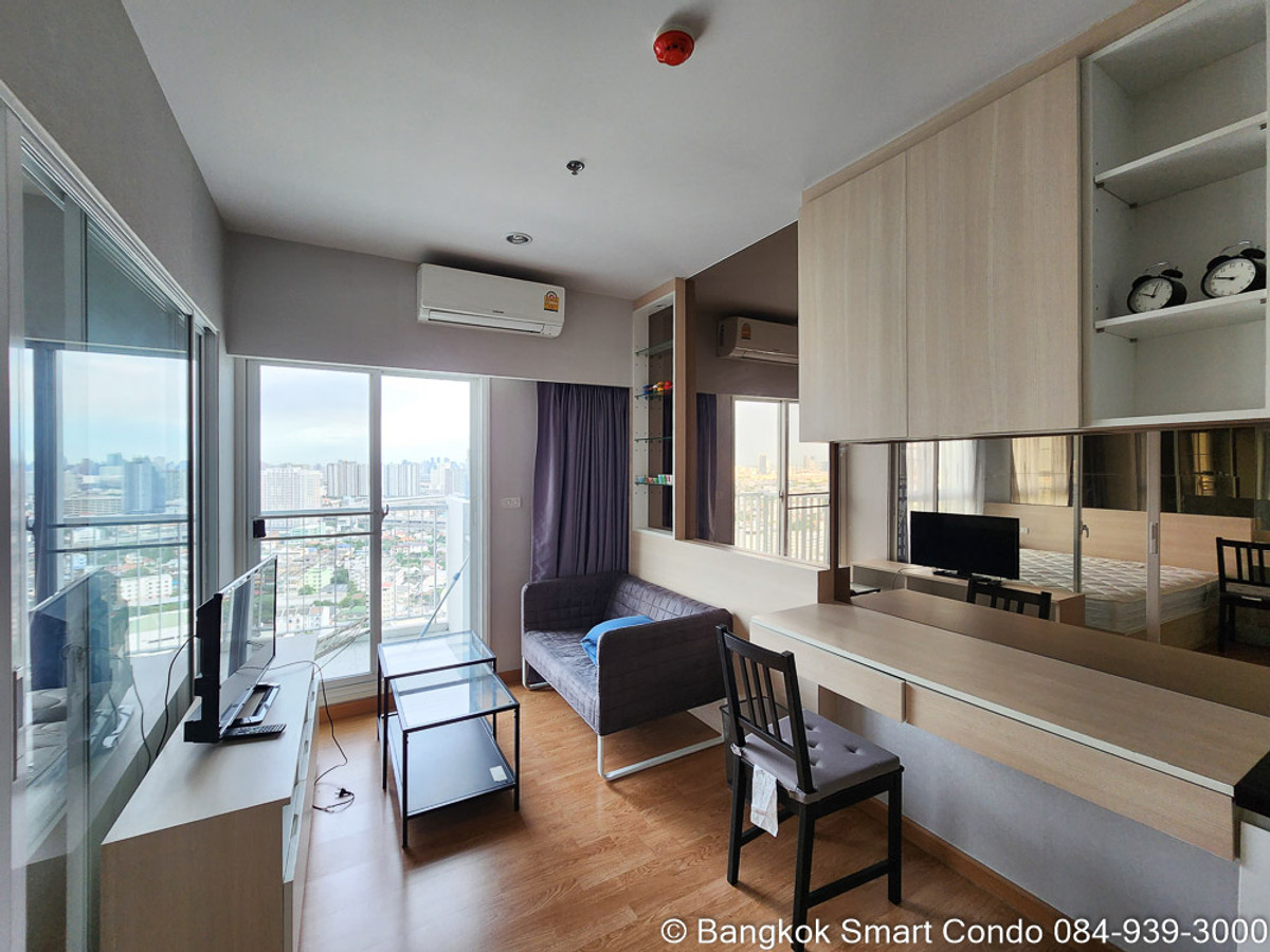 For RentCondoBang Sue, Wong Sawang, Tao Pun : Condo for rent, Parkland Wong Sawang, 1 bedroom, 30 sq m, beautifully decorated.