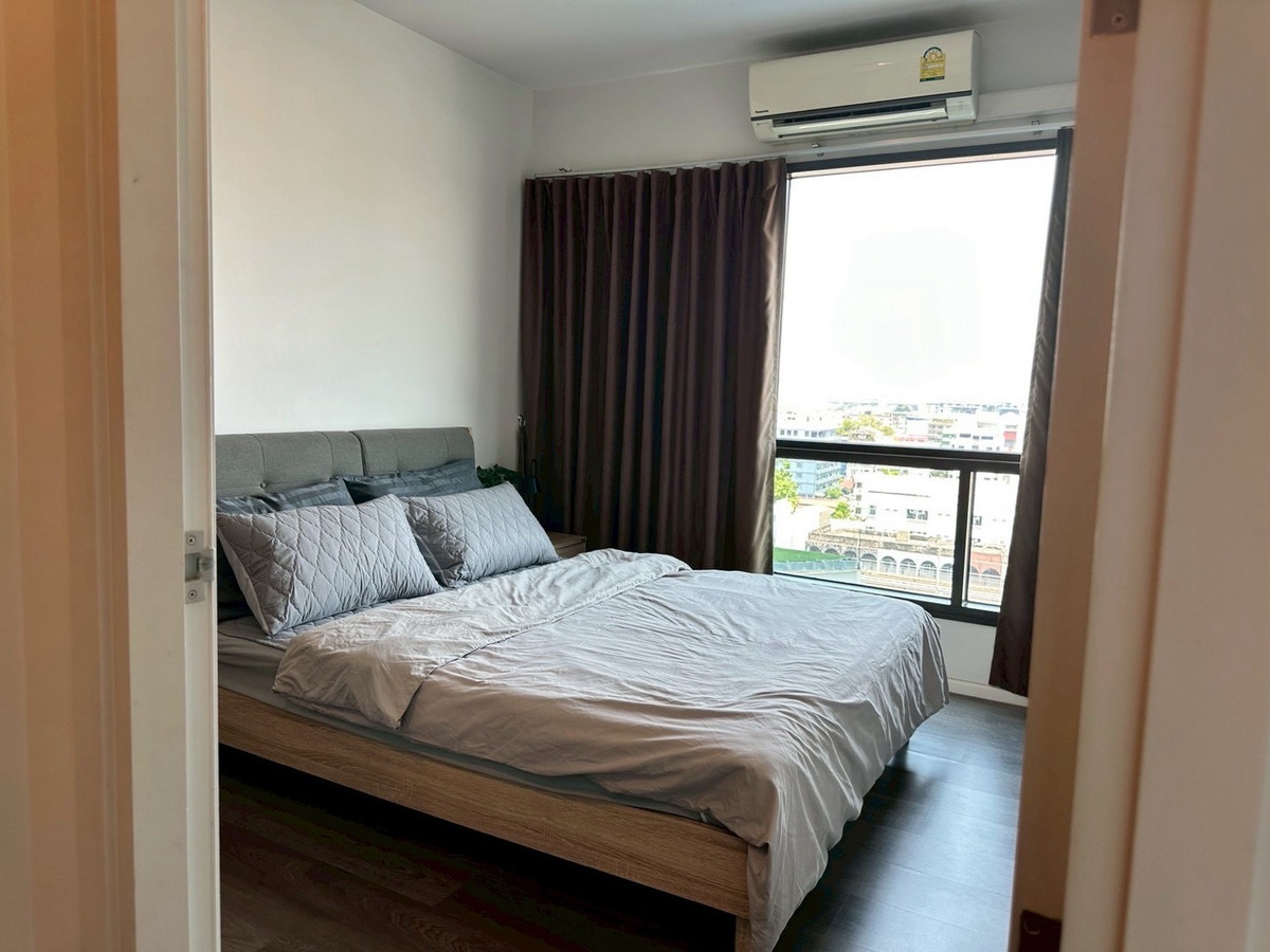 For RentCondoBang Sue, Wong Sawang, Tao Pun : 🎯For rent, The Stage Taopun Interchange, beautiful room, 10th floor, wide area 33 sq m., near MRT Tao Poon.