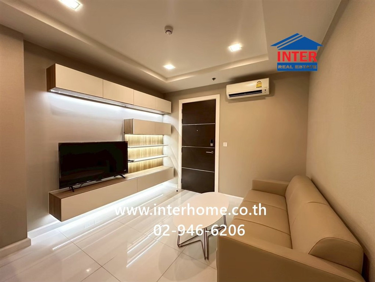 For SaleCondoSamut Prakan,Samrong : Condominium 34.08 sq m. The Metropolis Samrong Interchange Theparak Intersection, Sukhumvit Road, Theparak Road, Mueang Samut Prakan, Samut Prakan