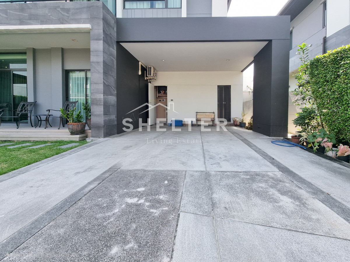 For SaleHouseSeri Thai, Ramkhamhaeng Nida : 2-story detached house, Seri Thai - Ramindra area, near Fashion Island.