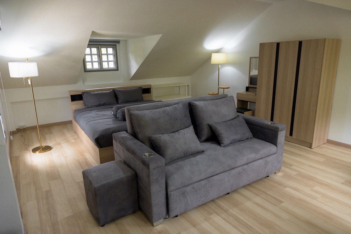 ขายบ้านปากช่อง เขาใหญ่ : ขายบ้านเขาใหญ่ หมูสี 4 ห้องนอน ที่ดิน 253 ตร.ว บ้านพักตากอากาศใกล้อุทยาน เหมาะอยู่อาศัยและลงทุนปล่อยเช่า 
