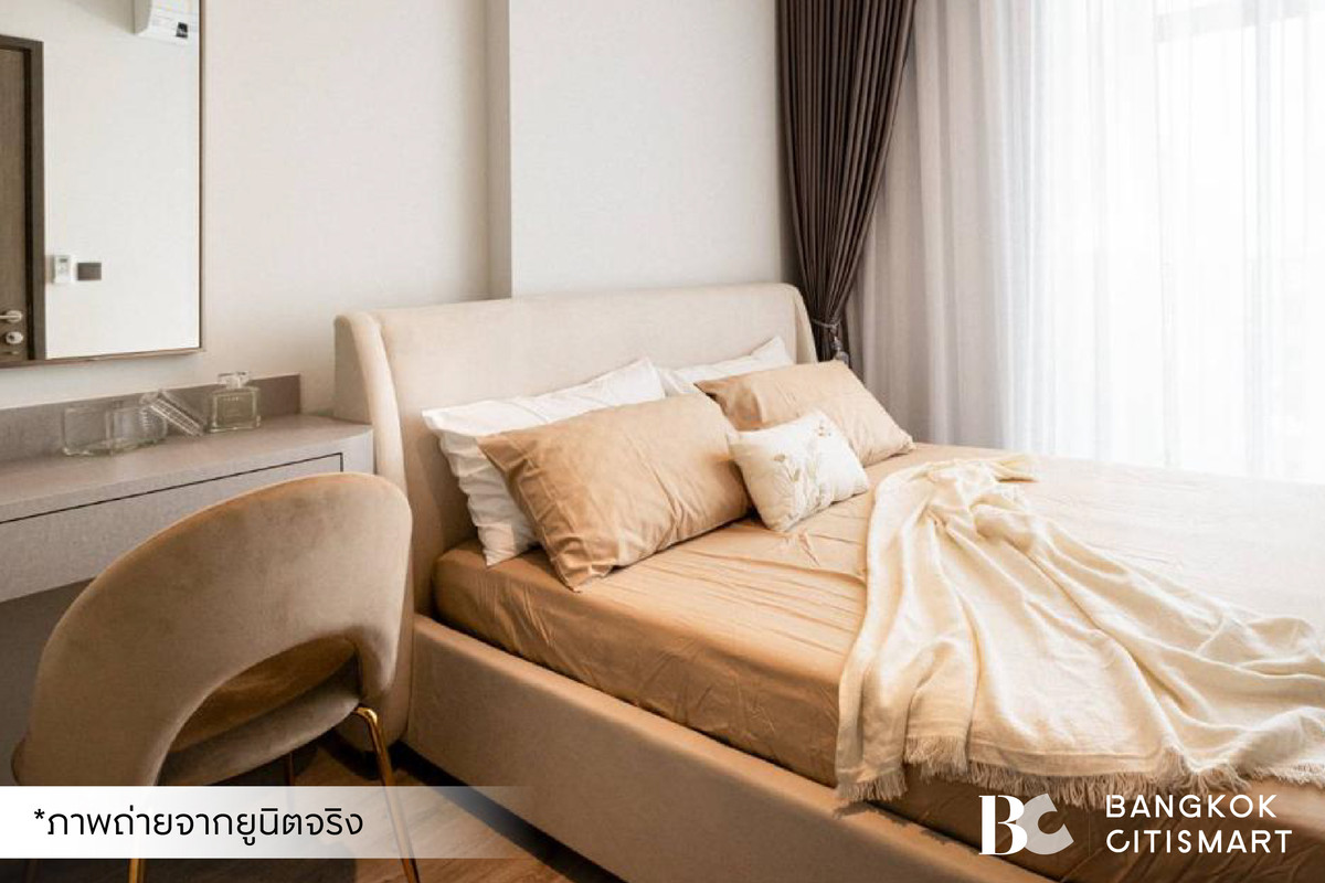 For RentCondoSukhumvit, Asoke, Thonglor : 🔥 Ready to move in RHYTHM Ekkamai Estate (1 bedroom 35 sq.m.) Beautiful room, nice layout, proportional layout. Interested: 0952072852 (Kate)