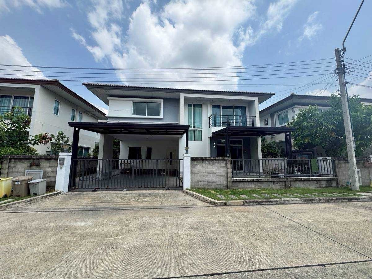 ให้เช่าบ้านนวมินทร์ รามอินทรา : ให้เช่าบ้านเดี่ยวคาซ่าวิลล์วัชรพล - เพิ่มสิน ⚡️🎄✨️房屋出租：Casa Ville Watcharapol - Permsin  