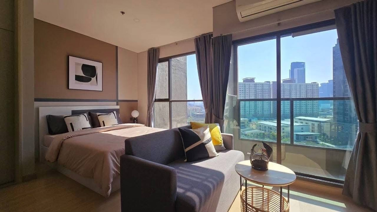 For RentCondoKasetsart, Ratchayothin : 🏙️ Lumpini Park Phahon 32 (Lumpini Park Phahon 32) ✨ Beautiful room, very new, size 26 sq m, 10th floor.