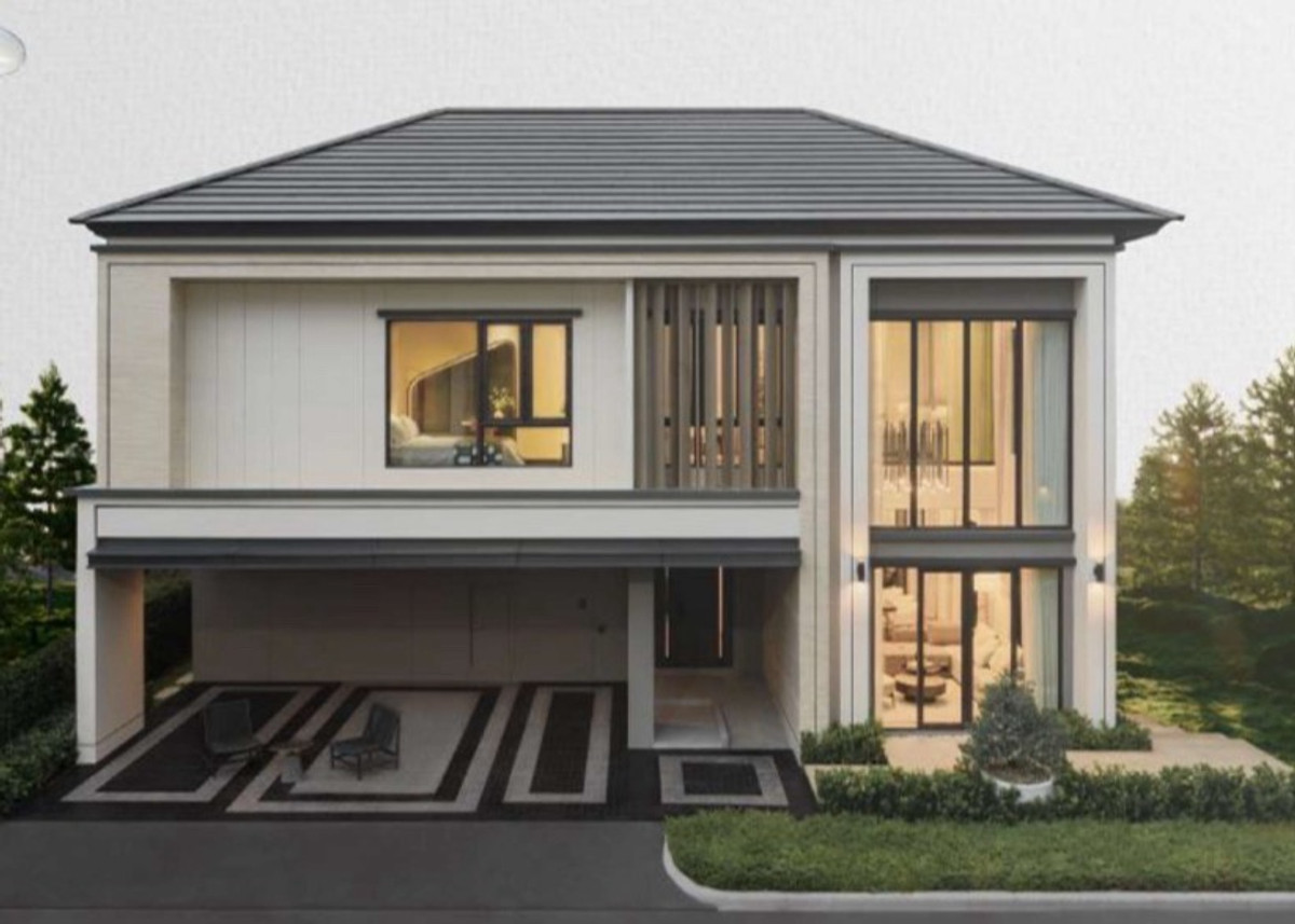 ให้เช่าบ้านบางนา แบริ่ง ลาซาล : Vivaldi Bangna บ้านเดี่ยวหรู หลังใหม่