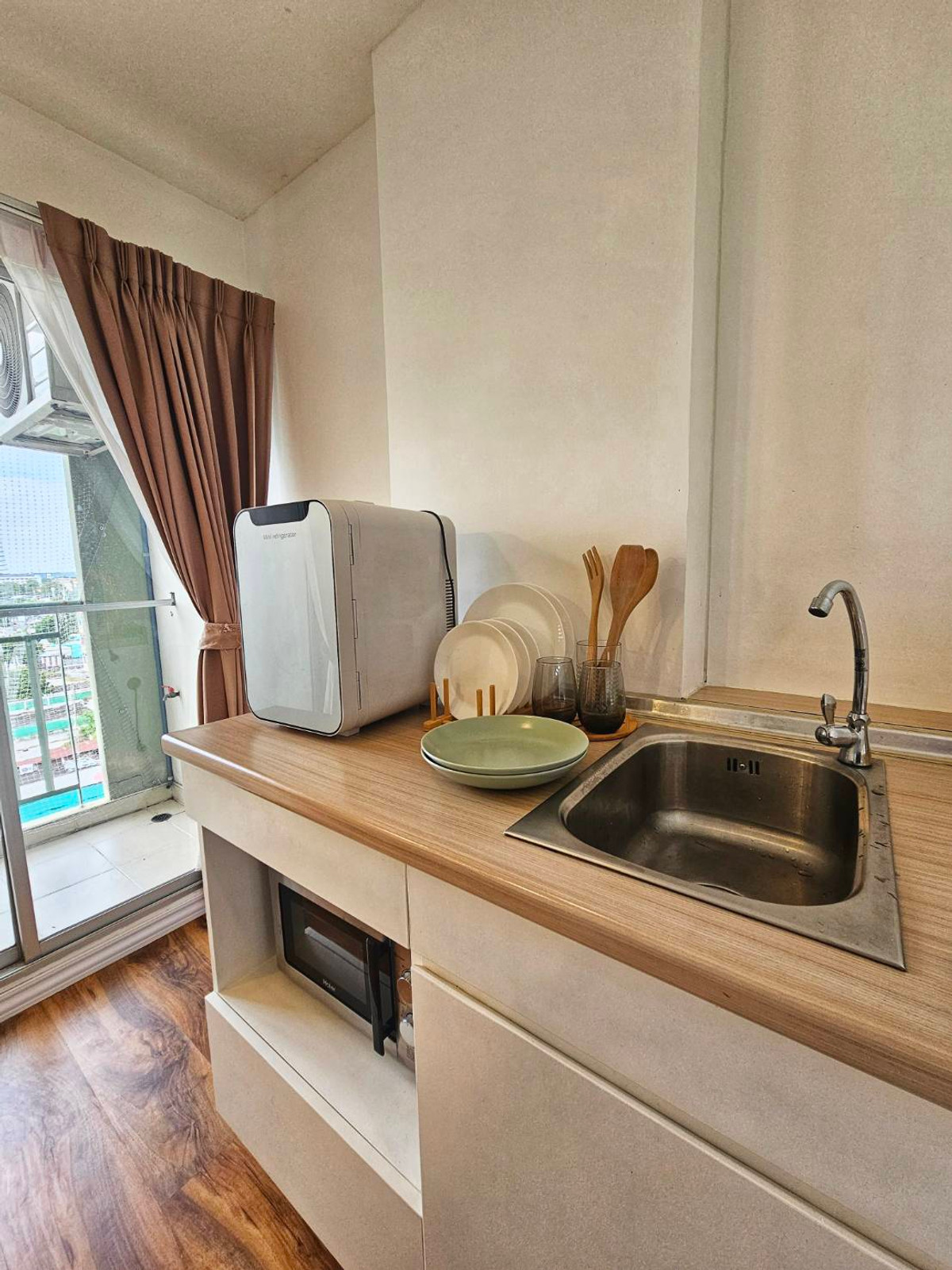 For RentCondoSeri Thai, Ramkhamhaeng Nida : Condo for rent, available, ready to move in Lumpini Condo Town Nida-Serithai☎️Line: 0883894733