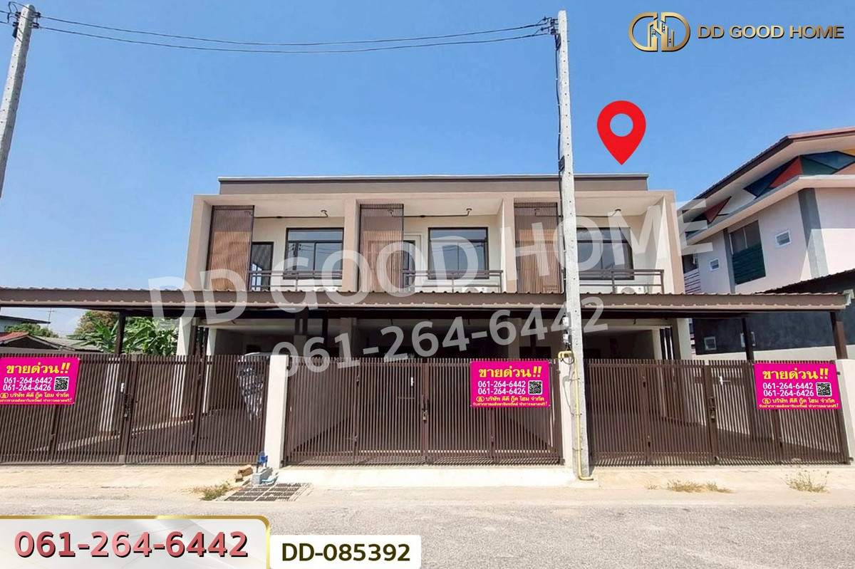 ทาวน์โฮมลำปาง : ทาวน์เฮ้าส์ ซ.สุขสวัสดิ์ ลำปาง ใกล้โฮมโปร ลำปาง DD-085392 