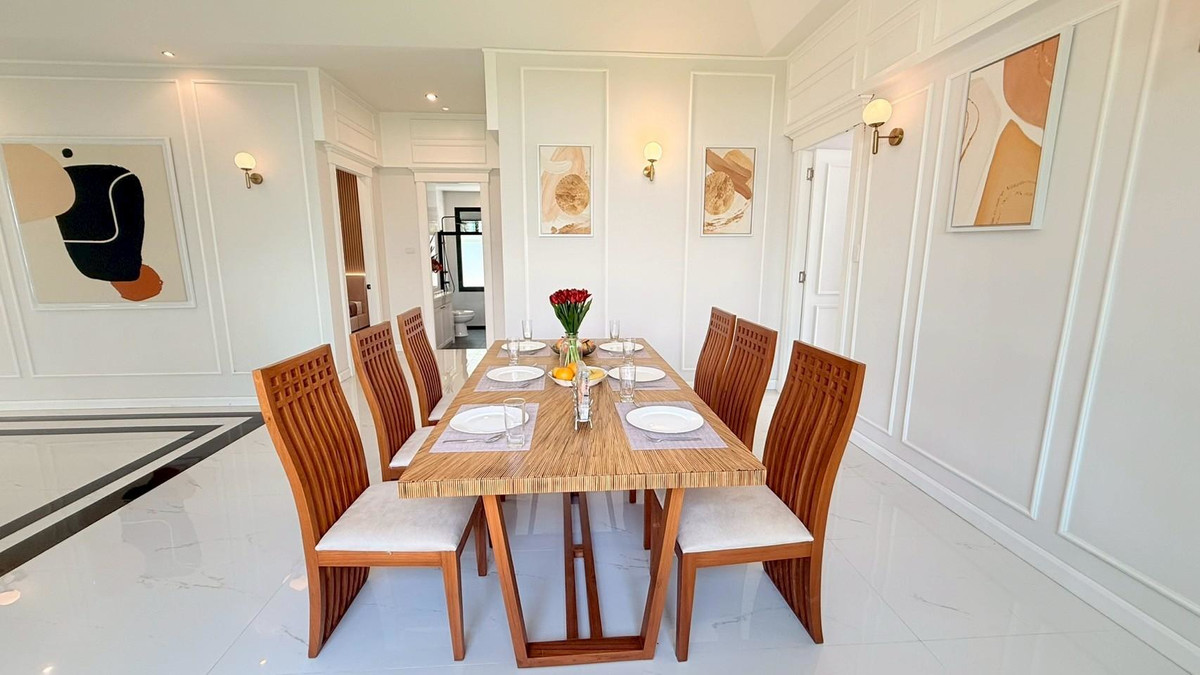 For SaleHousePattaya, Bangsaen, Chonburi : Detached House Nibbana Shade / 4 Bedrooms (FOR SALE) AM100