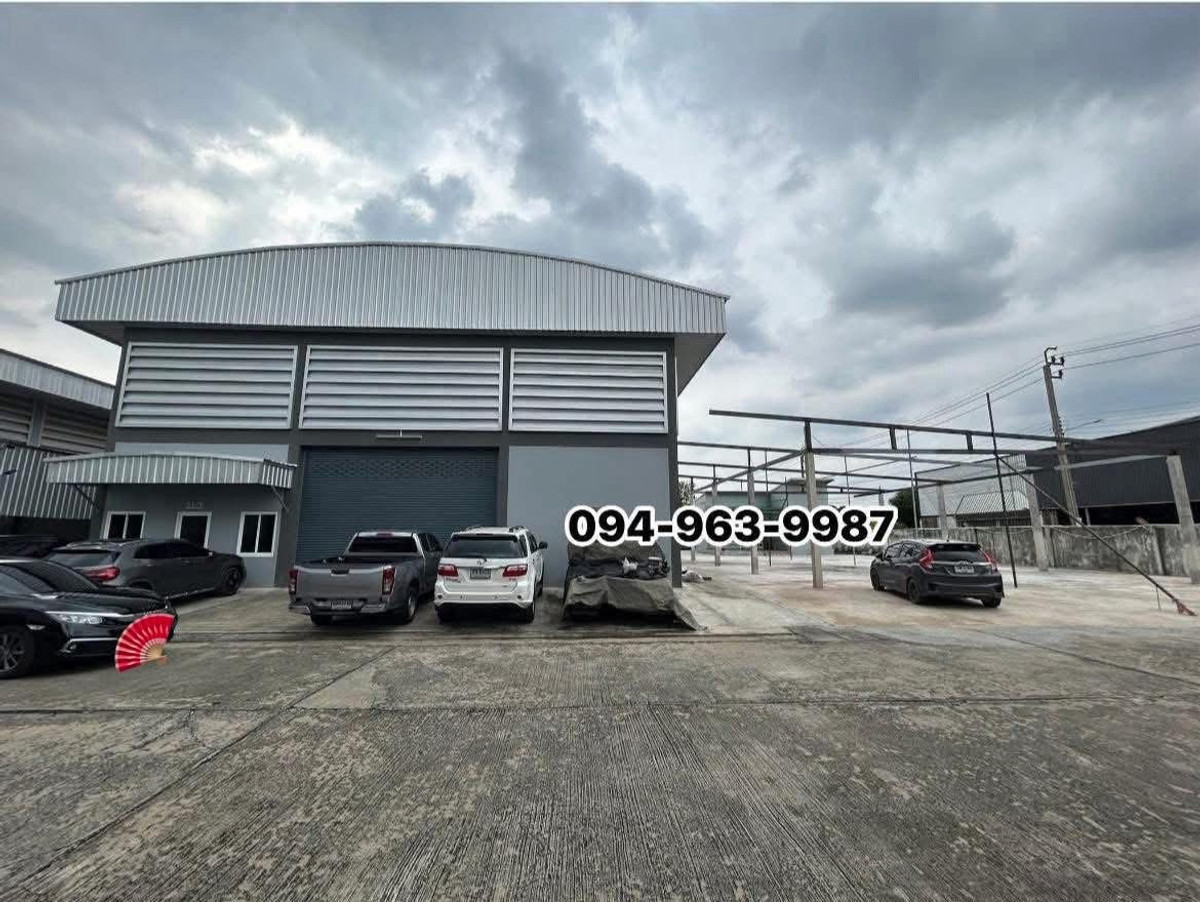 ให้เช่าโรงงานนวมินทร์ รามอินทรา : โรงงานให้เช่าสายไหม ใกล้ทางด่วนจตุโชติ สร้างใหม่ ขนาดโกดัง 400ตรม. พื้นที่ต่อเติมเก็บของได้อีก 360ตรม. ไฟ3เฟส มีใบอนุญาต รง.2 ขอ อย.ได้ 