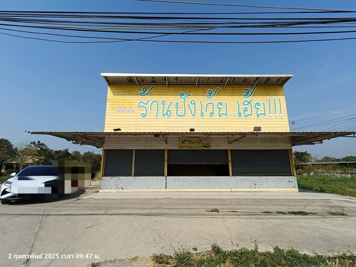 For RentLandSaraburi : Land for rent 150 sq m. Filled, golden location, next to the main road, Saraburi bypass line (before Sao Hai intersection).
