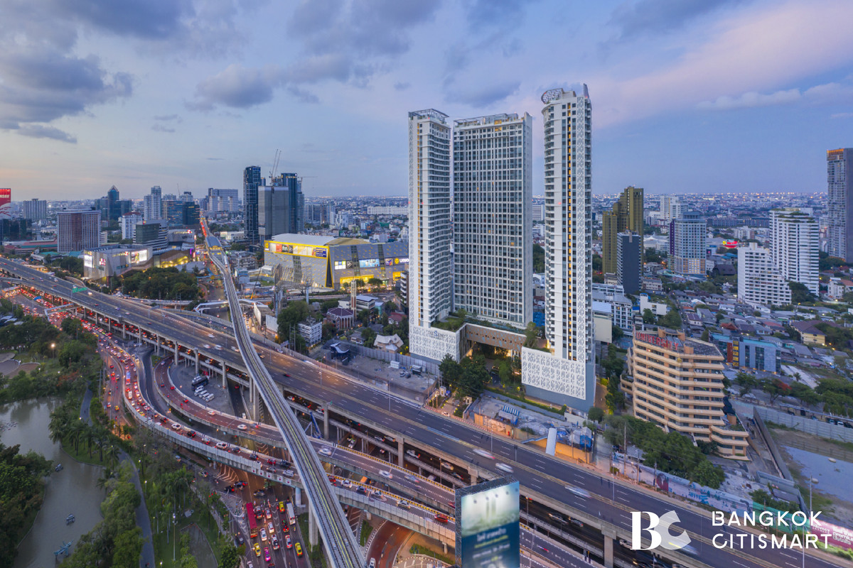 ให้เช่าคอนโดลาดพร้าว เซ็นทรัลลาดพร้าว : 🔥 พร้อมเข้าอยู่ The Saint Residences (1 ห้องนอน 30 sq.m.) ห้องทิศตะวันออก วิวสวนจตุจักร สนใจ : 095-370-1451 (Kate)