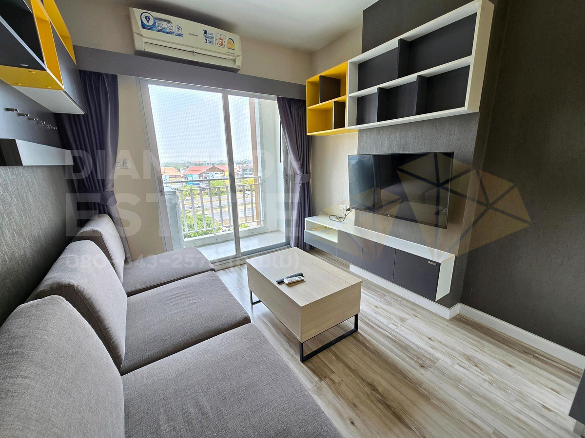 ให้เช่าคอนโดอยุธยา : ปล่อยเช่าคอนโดพลัส ติดโลตัส ห้องใหญ่ 30 ตรม