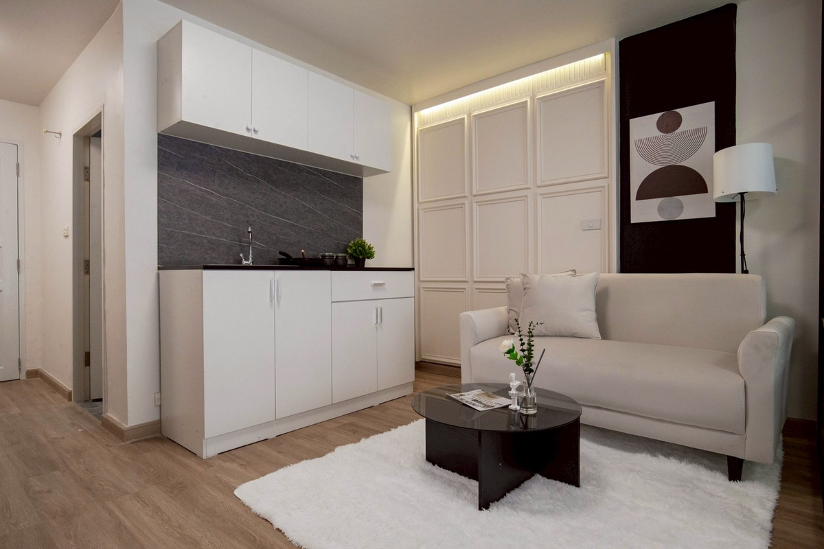 ขายคอนโดลาดพร้าว101 แฮปปี้แลนด์ : ขาย !! คอนโด ขายคอนโด City Villa ลาดพร้าว 130  พร้อมเฟอร์นิเจอร์ครบ 