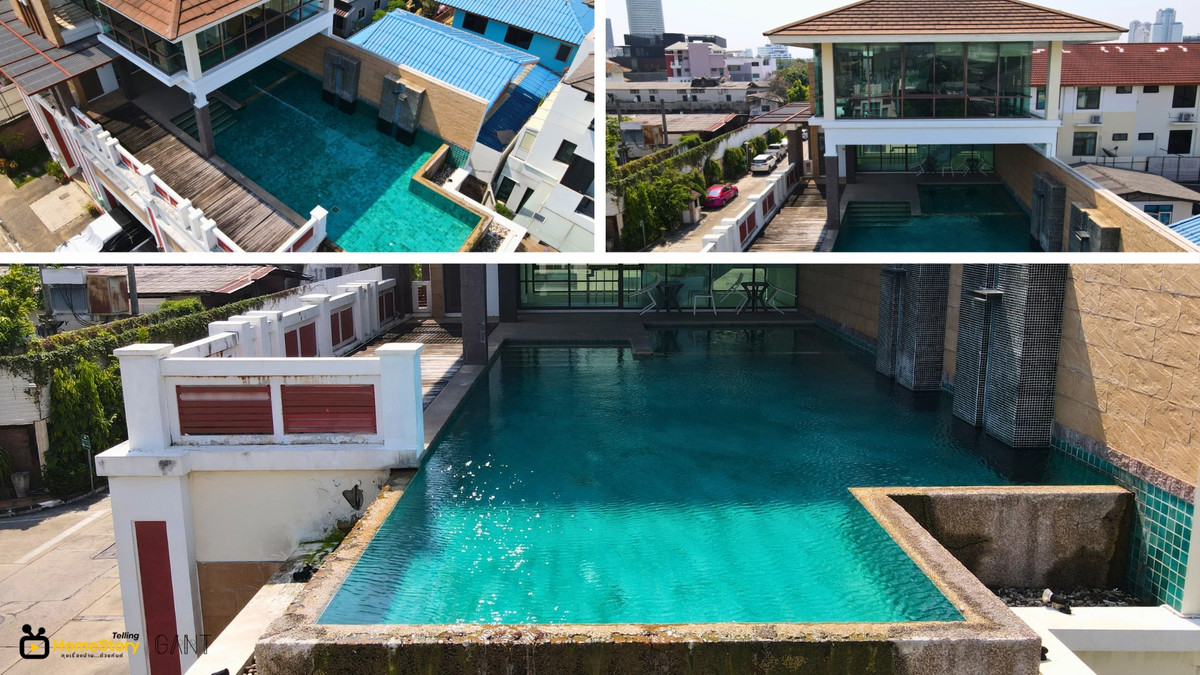 For SaleTownhomeRama3 (Riverside),Satupadit : 3-Story Townhome, 2 Units, Ready to Move In, City Center, Arunphat Village, Rama 3 (Gant-344)