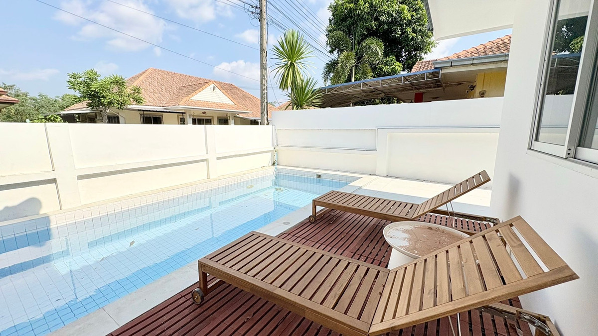 ขายพัทยา บางแสน ชลบุรี สัตหีบ : Pool villa for sale Pattaya tropical village phase 1 