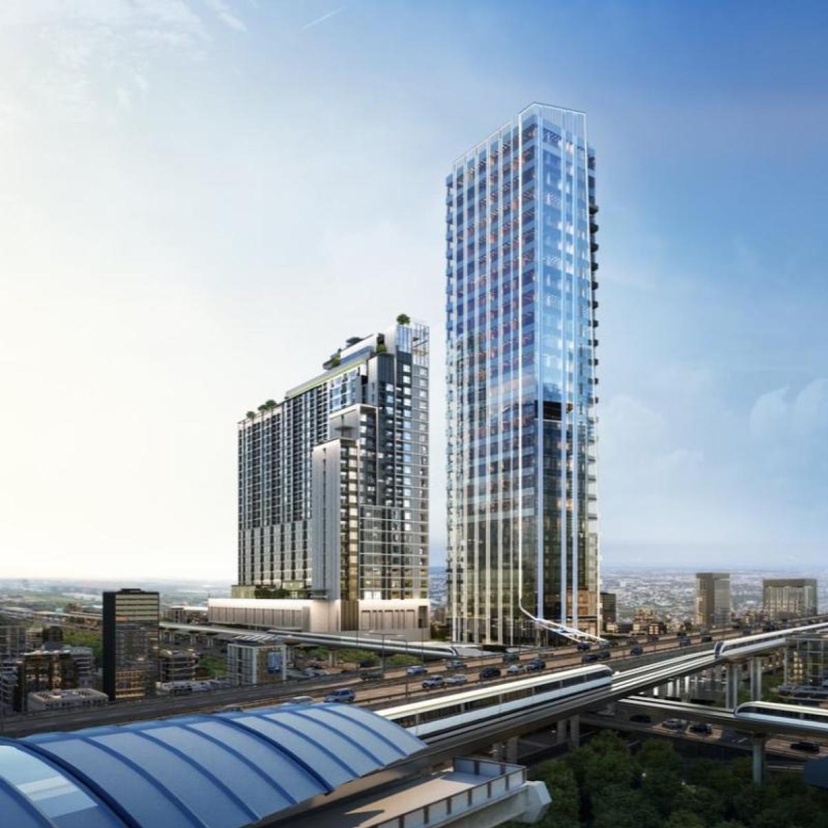 ขายคอนโดบางนา แบริ่ง ลาซาล : ขายคอนโด  ออริจิ้น เพลส บางนา MRT-ศรีเอี่ยม (สายสีเหลือง) บางนาใต้ เขต บางนา กรุงเทพ CX-150668