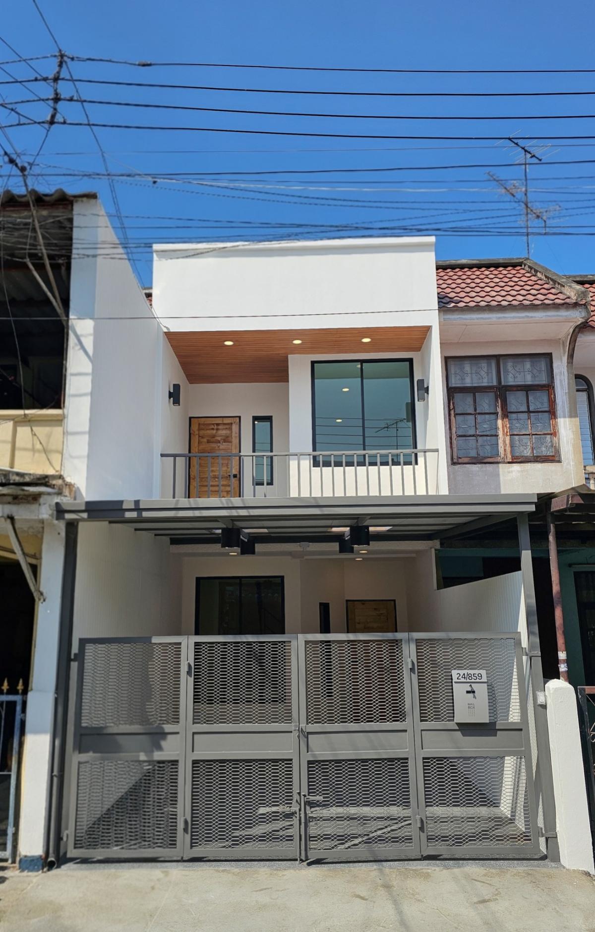 For SaleTownhomeVipawadee, Don Mueang, Lak Si : For Sale Townhouse/Townhome  , Baan Yu Charoen Prempracha , newly renovated , Lak Hok , Mueang Pathum Thani , Pathum Thani , CX-141144