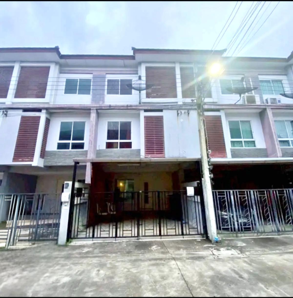 For SaleTownhomeRama5, Ratchapruek, Bangkruai : For Sale Townhouse/Townhome  , Taradee Ratchapreuk , wide frontage , Bang Rak Noi , Mueang Nonthaburi , Nonthaburi , CX-149793