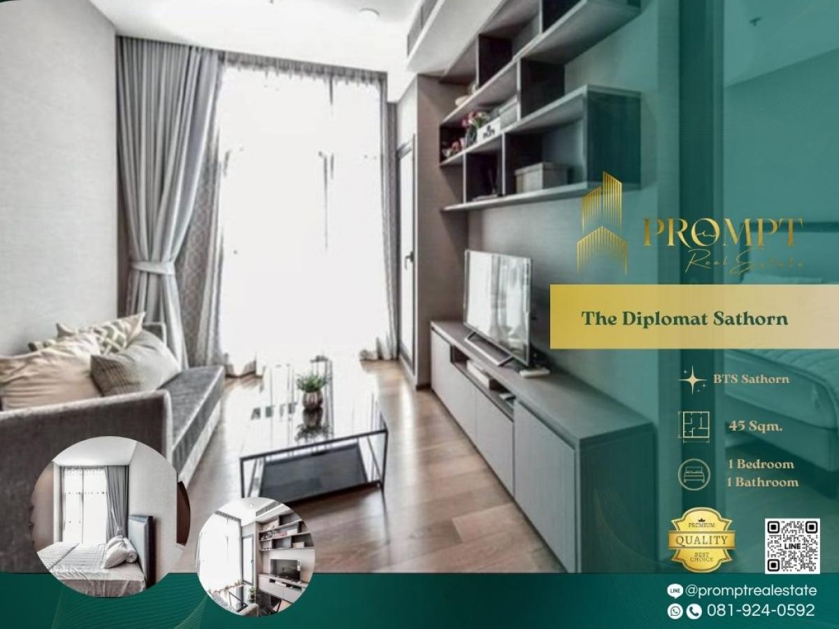 ให้เช่าคอนโดสาทร นราธิวาส : ST13904 - The Diplomat Sathorn :  เดอะ ดิโพลแมท สาทร : The Diplomat Sathorn :  เดอะ ดิโพลแมท สาทร -