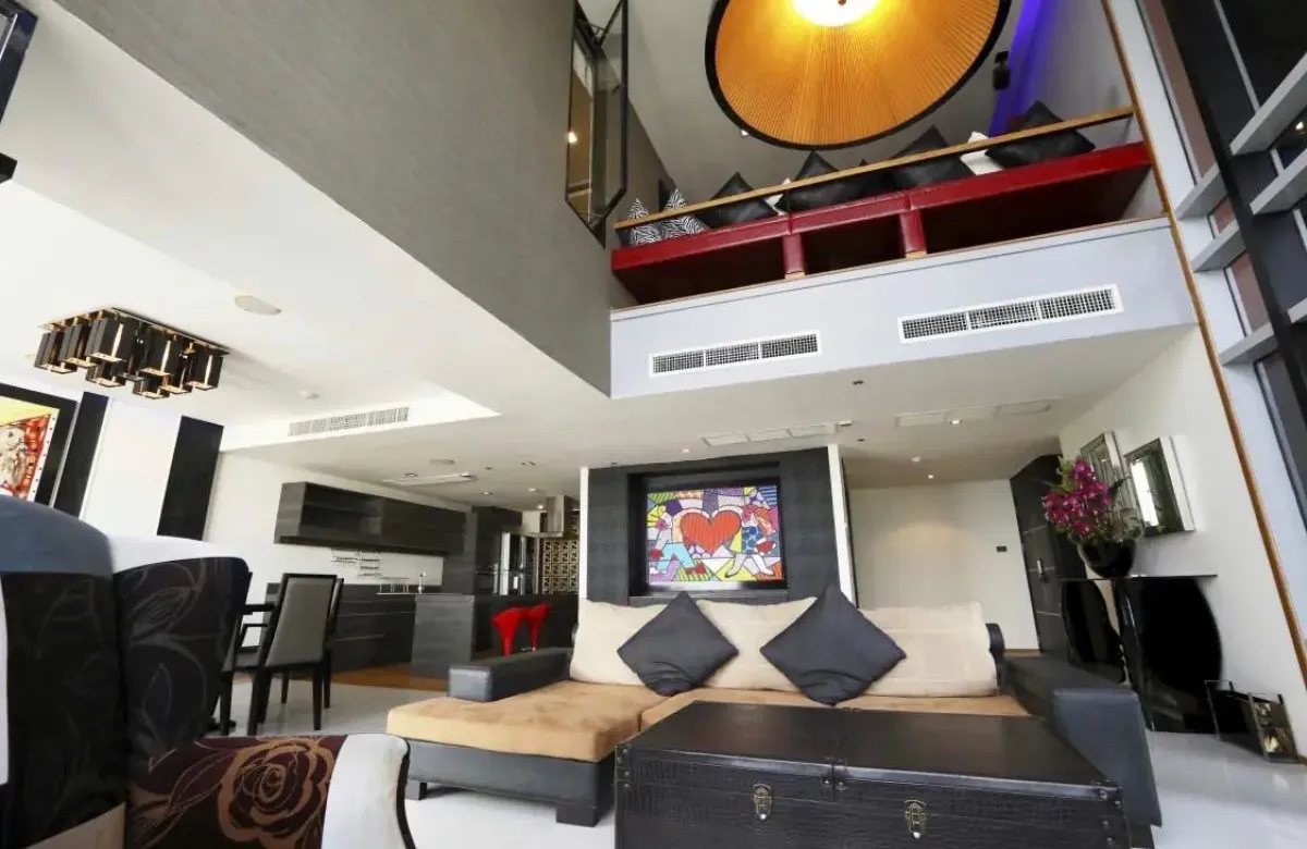 ให้เช่าคอนโดวิทยุ ชิดลม หลังสวน : All Seasons Mansion 5 bedroom penthouse condo for rent