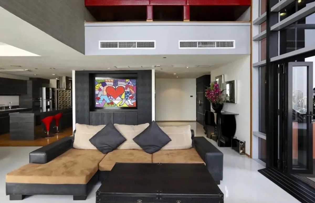 ให้เช่าคอนโดวิทยุ ชิดลม หลังสวน : All Seasons Mansion 5 bedroom penthouse condo for rent