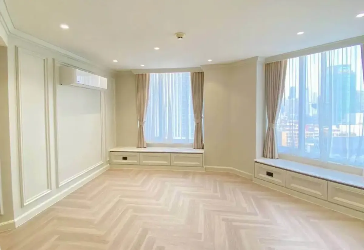 ให้เช่าคอนโดวิทยุ ชิดลม หลังสวน : All Seasons Mansion 3 bedroom condo for rent