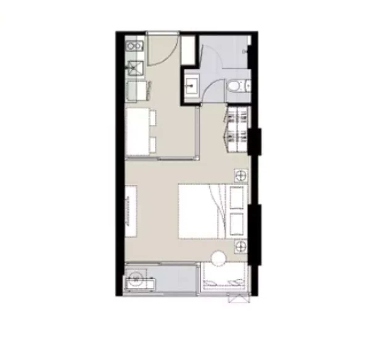 For RentCondoSukhumvit, Asoke, Thonglor : Maru Ekkamai 2 One bedroom condo for rent