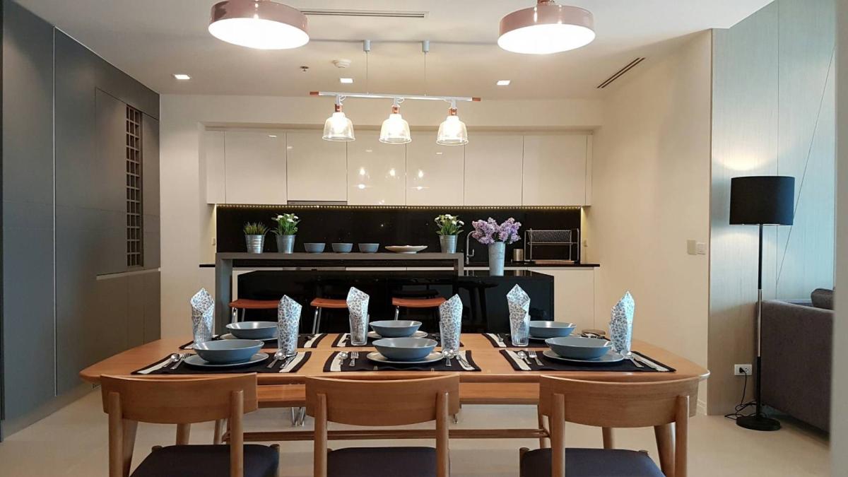 ให้เช่าคอนโดสมุทรปราการ สำโรง : 2+1 bedroom property for rent at The River
