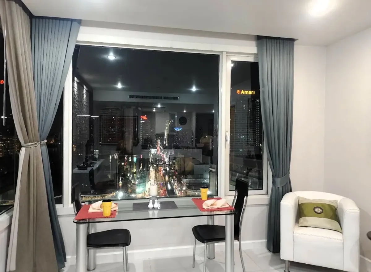 ให้เช่าคอนโดวิทยุ ชิดลม หลังสวน : Manhattan Chidlom 2 bedroom condo for rent